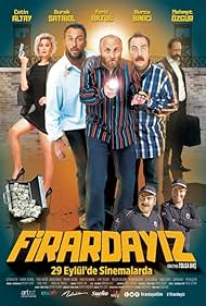 Ferit Aktug, Mehmet Özgür, Çetin Altay, Burcu Binici, and Burak Satibol in Firardayiz (2017)