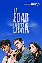 Manu Ríos, Amaia Aberasturi, and Daniel Ibáñez in La edad de la ira (2022)