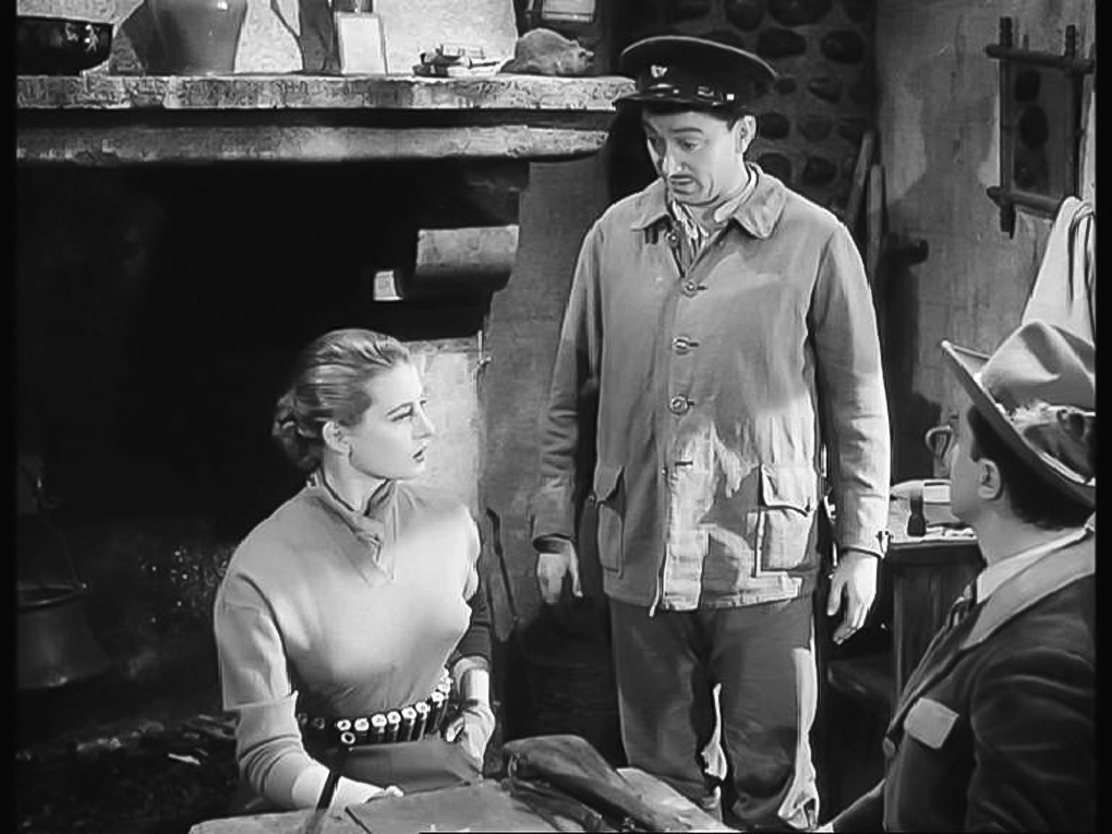 Capucine and Robert Dhéry in Bertrand coeur de lion (1951)