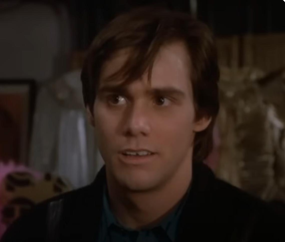 Jim Carrey in Mike Hammer: Murder Takes All (1989)