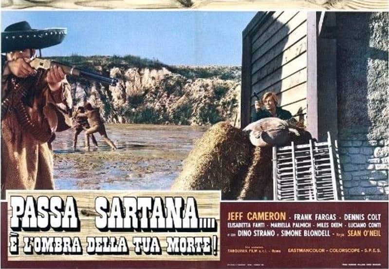 Jeff Cameron in Passa Sartana... è l'ombra della tua morte (1969)