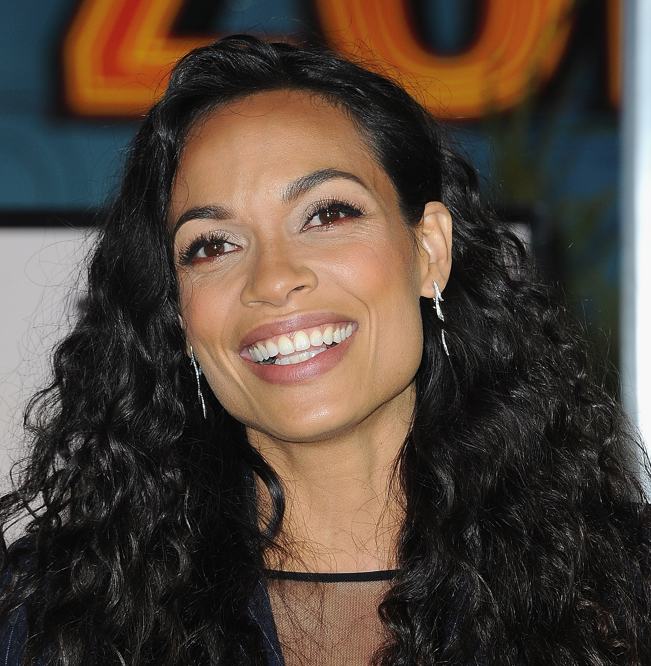 Rosario Dawson at an event for Zombieland: Double Tap (2019)