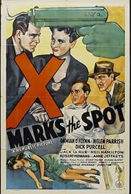 Neil Hamilton, Jack La Rue, Esther Muir, and Damian O'Flynn in X Marks the Spot (1942)