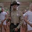 Vincent D'Onofrio, R. Lee Ermey, Matthew Modine, and Arliss Howard in Full Metal Jacket (1987)