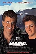 Mel Gibson and Robert Downey Jr. in Air America (1990)