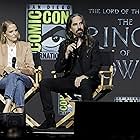 Bear McCreary and Lindsey Weber at an event for The Lord of the Rings: The Rings of Power (2022)