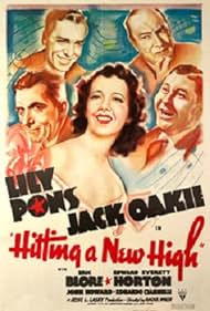 Edward Everett Horton, Eric Blore, John Howard, Jack Oakie, and Lily Pons in Hitting a New High (1937)