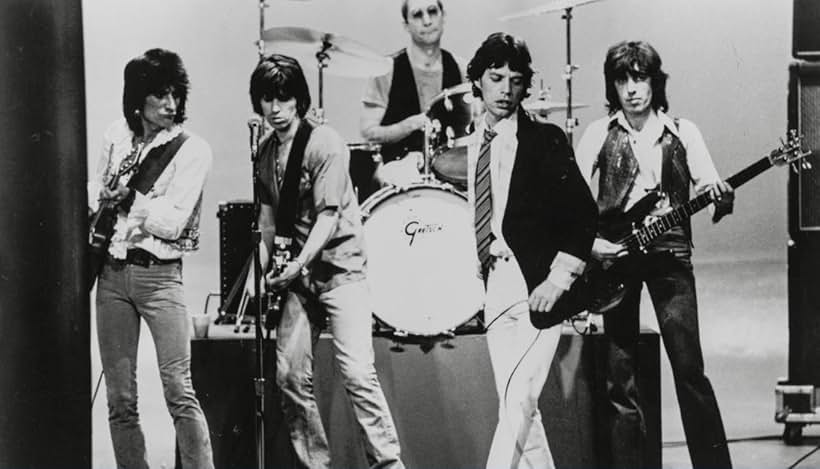 Mick Jagger, Keith Richards, Charlie Watts, Ronnie Wood, Bill Wyman, and The Rolling Stones