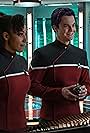 Jack Quaid and Tawny Newsome in Star Trek: Strange New Worlds (2022)