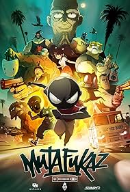 Danny Trejo, Giancarlo Esposito, Michael Chiklis, Dino Andrade, Kenny Blank, RZA, Jorge R. Gutiérrez, Dascha Polanco, Antonio Alvarez, and Vince Staples in Mutafukaz (2017)