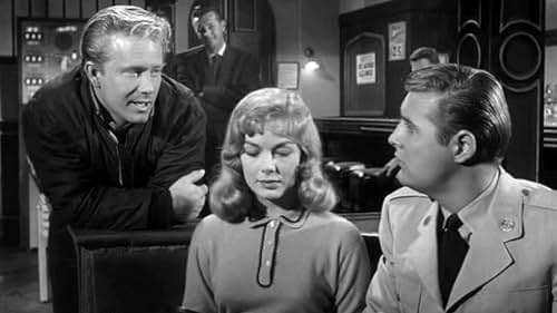 Chuck Courtney, Tom Gilson, and Leslie Parrish in Steve Canyon (1958)