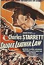 Charles Starrett in Saddle Leather Law (1944)