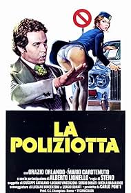 Mariangela Melato and Renato Pozzetto in Policewoman (1974)