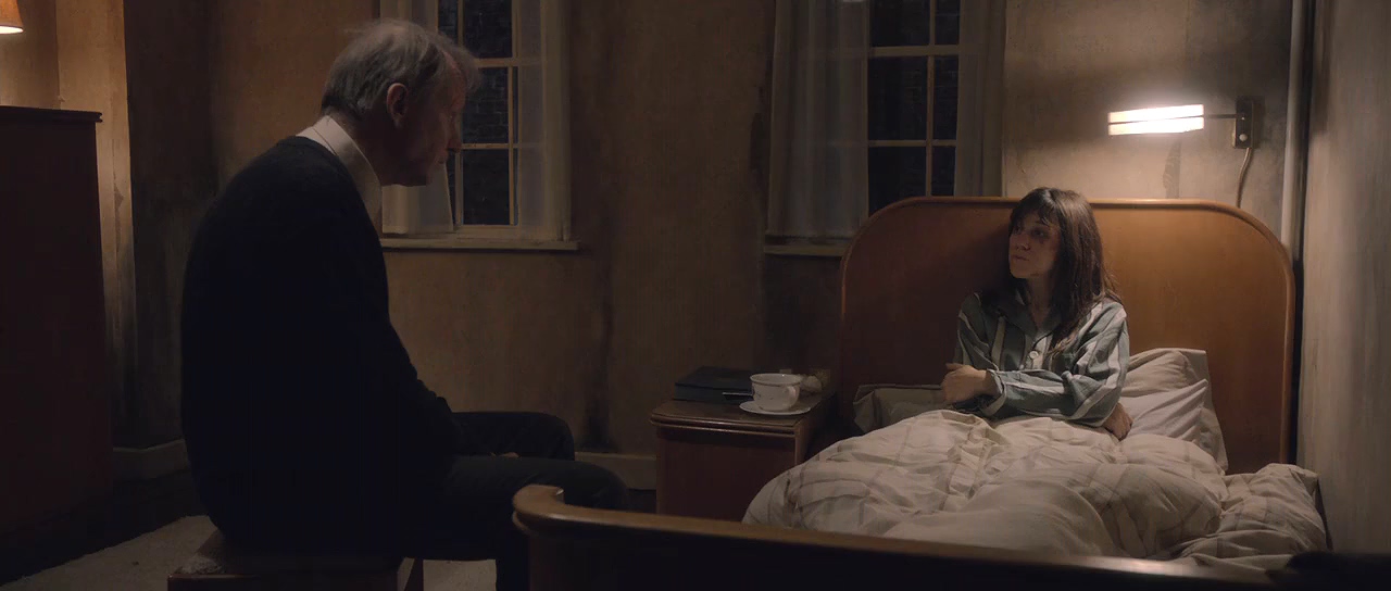 Charlotte Gainsbourg and Stellan Skarsgård in Nymphomaniac: Vol. I (2013)