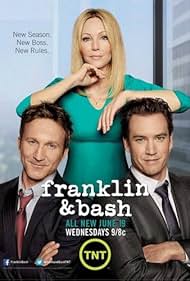 Heather Locklear, Mark-Paul Gosselaar, and Breckin Meyer in Franklin & Bash (2011)