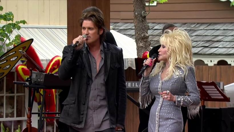 Dolly Parton and Billy Ray Cyrus in Dolly Celebrates 25 Years of Dollywood (2010)