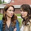 Lexa Doig and Miranda Frigon in The Julius House: An Aurora Teagarden Mystery (2016)