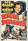 Slim Pickens, Rex Allen, and Koko in Border Saddlemates (1952)