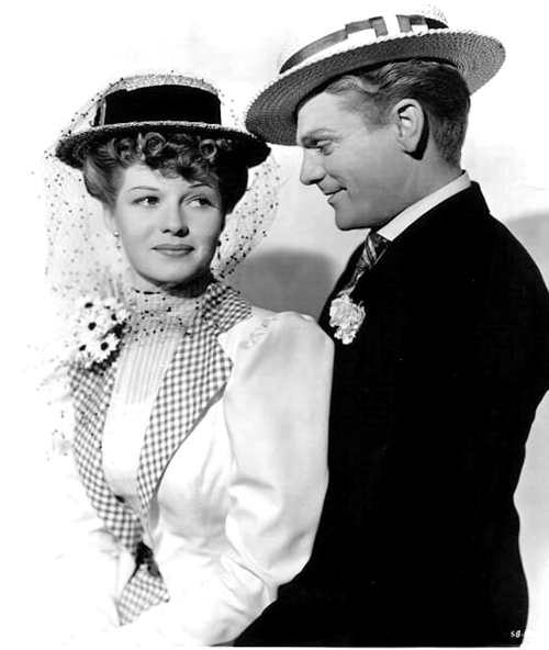 James Cagney and Rita Hayworth in The Strawberry Blonde (1941)