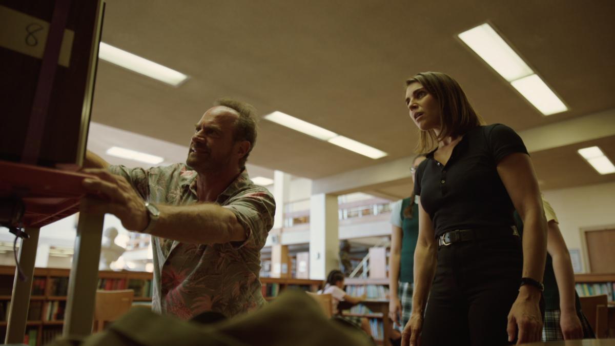 Christopher Meloni and Lili Mirojnick in Happy! (2017)