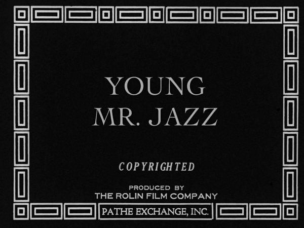 Young Mr. Jazz (1919)