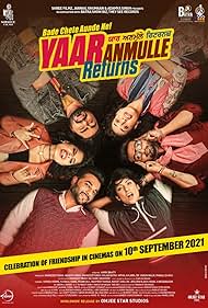 Nikeet Dhillon, Harish Verma, Yuvraj Hans, Prabh Gill, Navpreet Banga, and Jasleen Slaich in Yaar Anmulle Returns (2021)