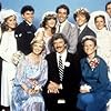 Eve Plumb, Florence Henderson, Susan Olsen, Robert Reed, Ann B. Davis, Jerry Houser, Christopher Knight, Ron Kuhlman, Mike Lookinland, Maureen McCormick, and Barry Williams in The Brady Girls Get Married (1981)