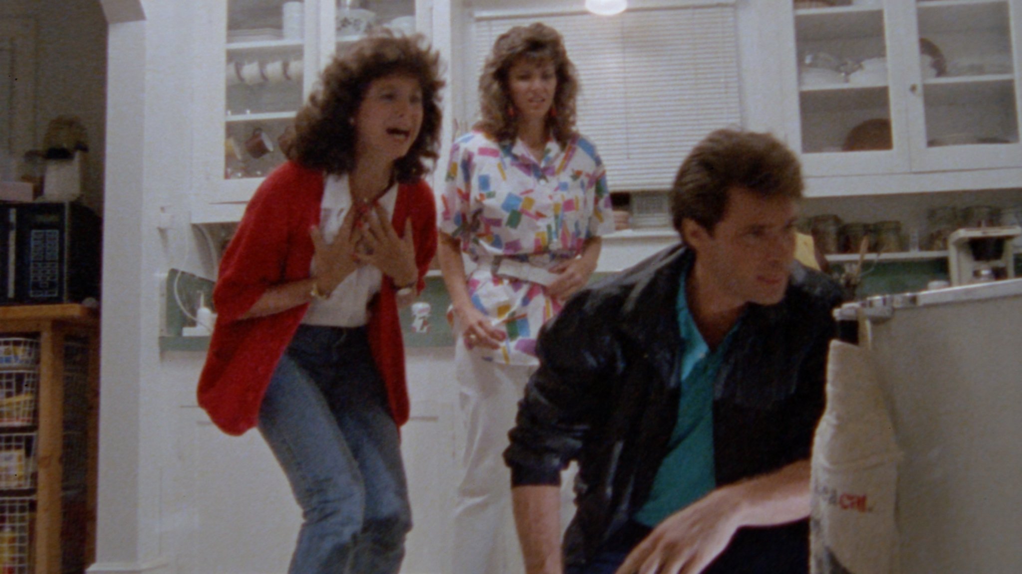 Tom Campitelli, Tamara Hext, and Billie Carroll in Through the Fire (1988)