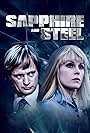 Joanna Lumley and David McCallum in Sapphire & Steel (1979)