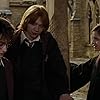 Rupert Grint, Daniel Radcliffe, and Emma Watson in Harry Potter and the Goblet of Fire (2005)