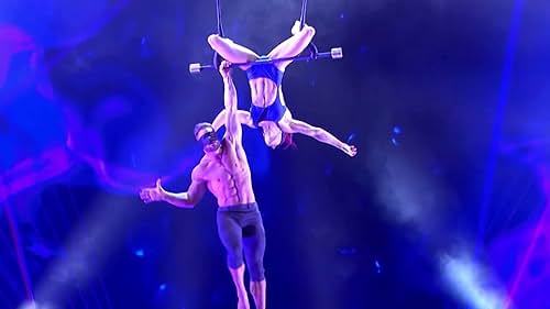 America's Got Talent: The Champions: Duo Transcend Executes Risky Aerial While Blindfolded