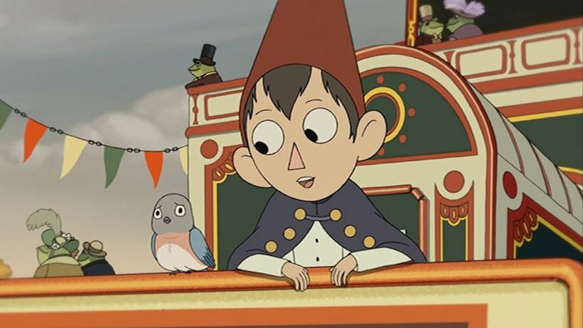 Elijah Wood and Melanie Lynskey in Over the Garden Wall (2014)