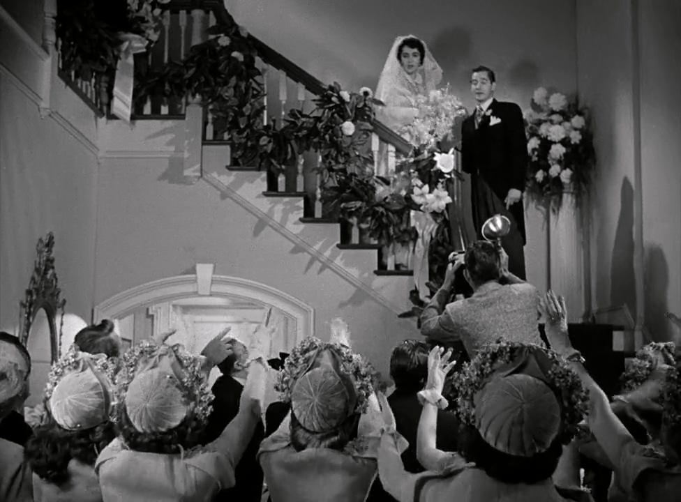 Elizabeth Taylor and Don Taylor in Father of the Bride (1950)