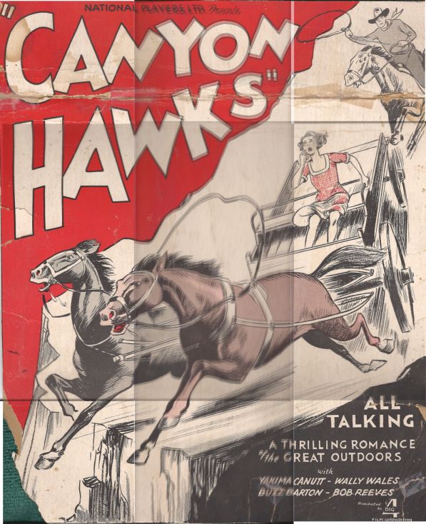 Renee Borden and Yakima Canutt in Canyon Hawks (1930)