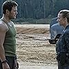 Chris Pratt and Yvonne Strahovski in The Tomorrow War (2021)