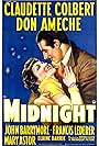 Don Ameche and Claudette Colbert in Midnight (1939)