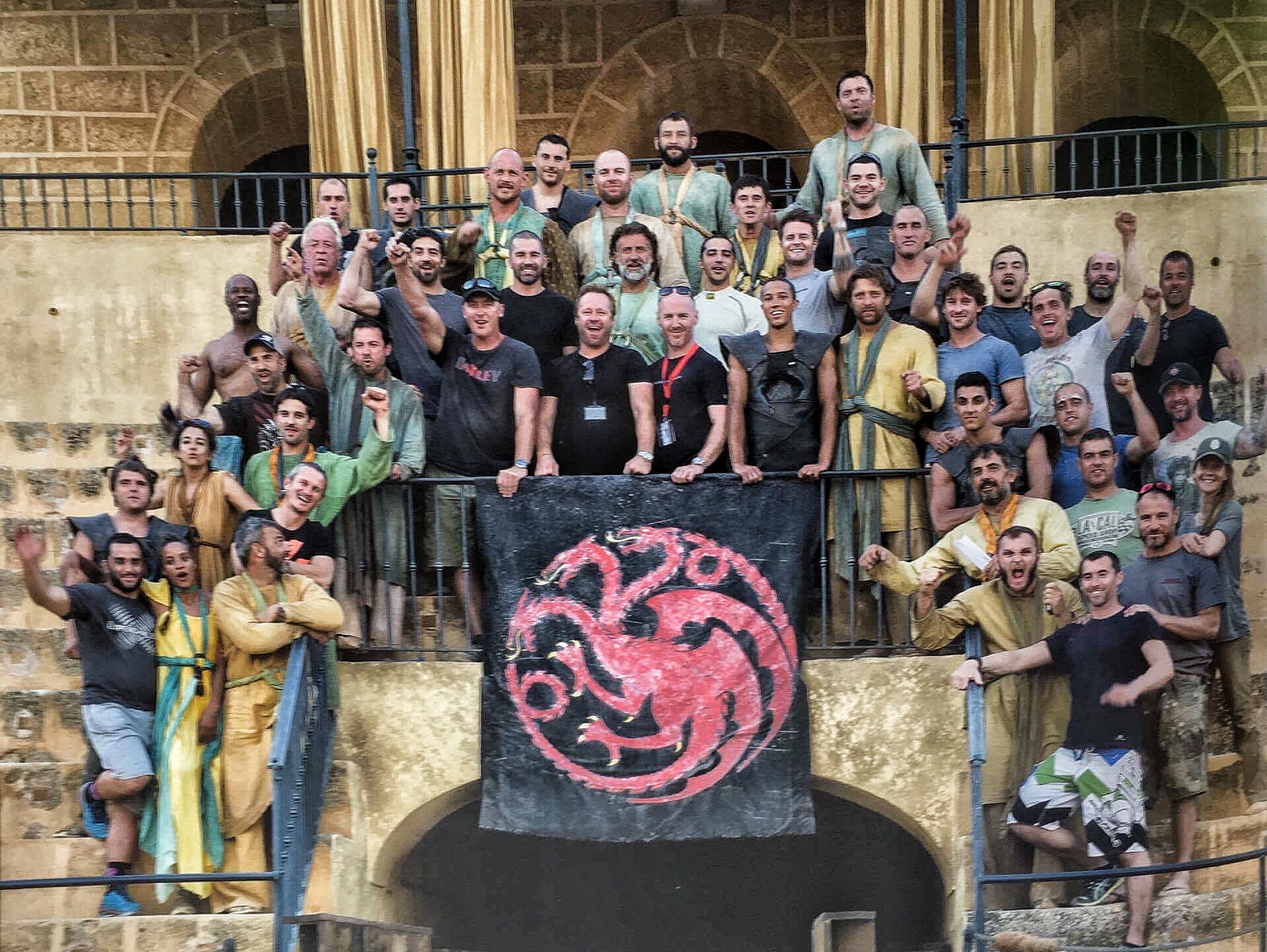 Stunt And Crew Photo on series 5 on Game of Thrones-Spain