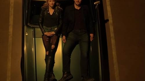 Vincent Piazza and Brianne Howey in The Passage (2019)