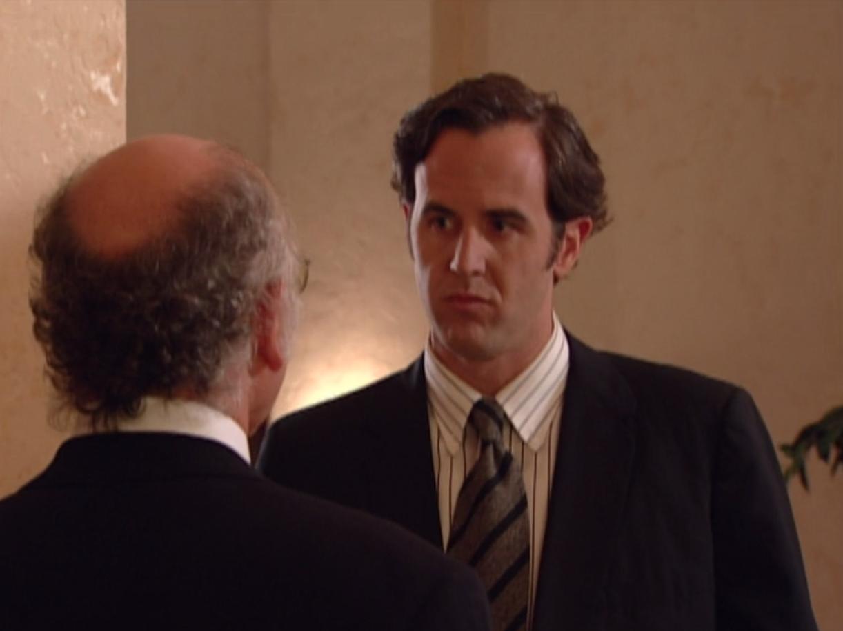 Craig Anton and Larry David in Curb Your Enthusiasm (2000)