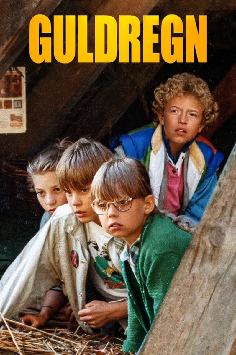 Nanna Bøndergaard, Tania Frydenberg, Ricki Rasmussen, and Ken Vedsegaard in Guldregn (1986)