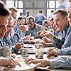 Morgan Freeman, Tim Robbins, Gil Bellows, William Sadler, Larry Brandenburg, Neil Giuntoli, and Brian Libby in The Shawshank Redemption (1994)