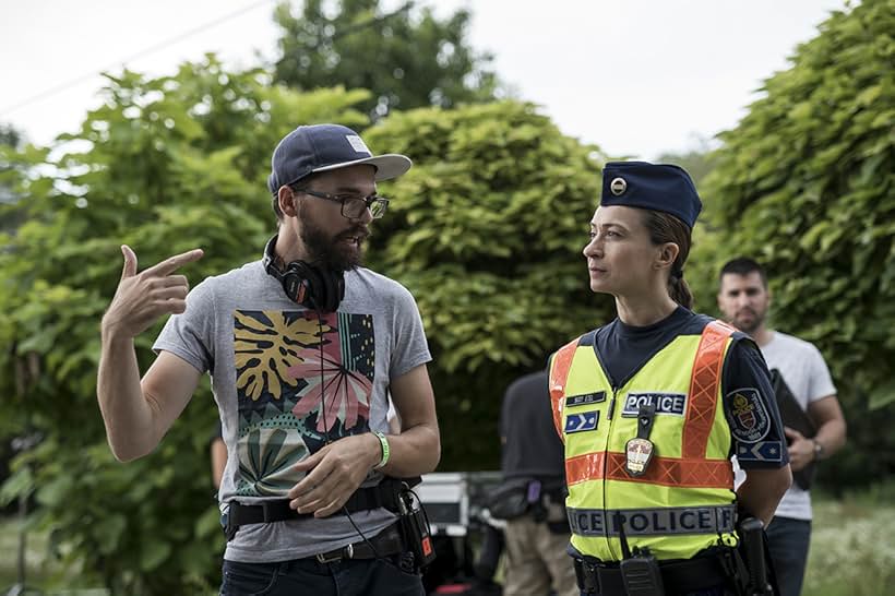 Annamária Láng and Máté Fazekas in Kilakoltatás (2021)