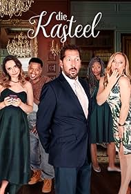 Hannes Muller, Dorette Potgieter, Solomon Cupido, Cintaine Schutte, and Pulane Sekepe in Die Kasteel (2018)