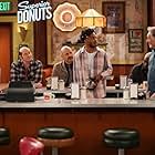 Judd Hirsch, Maz Jobrani, David Koechner, Jermaine Fowler, Rell Battle, and Diane Guerrero in Superior Donuts (2017)