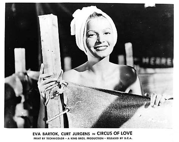 Eva Bartok in Circus of Love (1954)