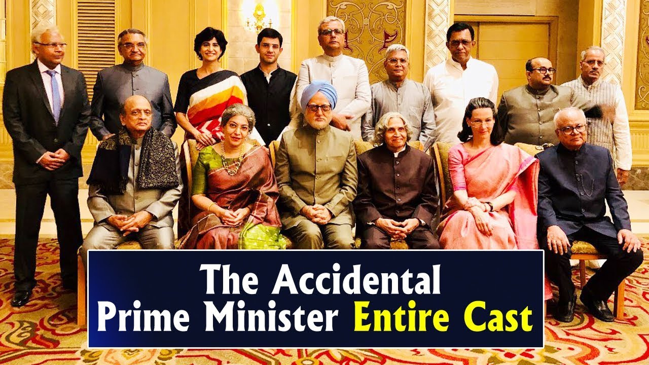 Sunil Bohra, Anupam Kher, Divya Seth Shah, Arjun Mathur, Suzanne Bernert, and Anil Rastogi in The Accidental Prime Minister (2019)