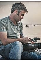 Shooting on the Ganges in Varanasi