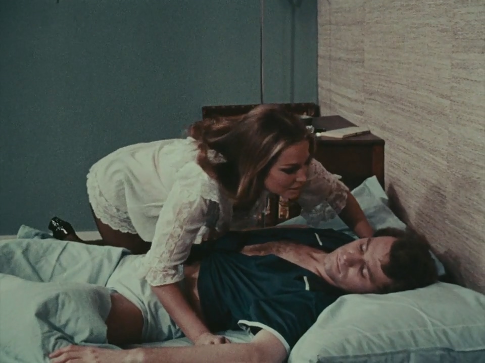 Dieter Geissler and Alexandra Stewart in Obsessions (1969)