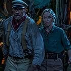 Dwayne Johnson and Emily Blunt in Jungle Cruise (2021)