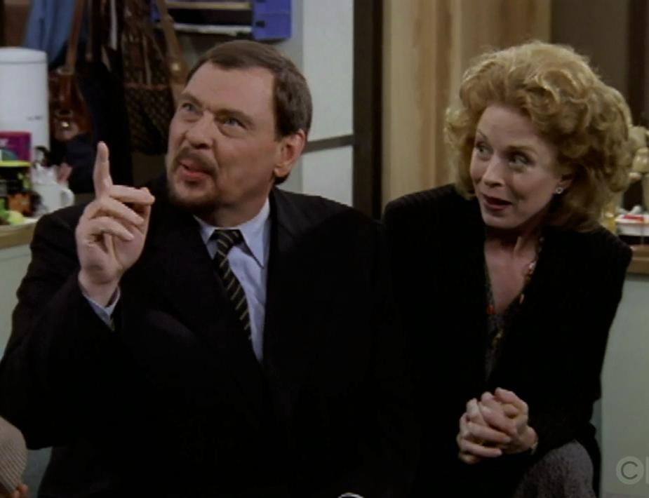 Larry Drake and Holland Taylor in The Naked Truth (1995)